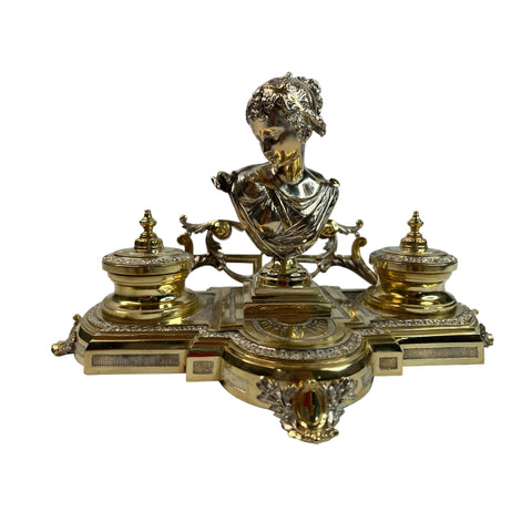 Encrier-inkwell Second Empire