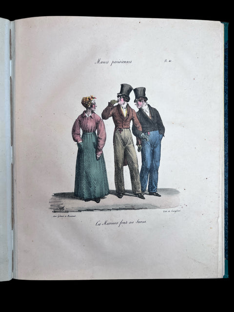 Collection of Hand-Coloured Lithographs