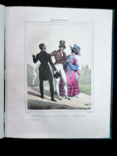 Collection of Hand-Coloured Lithographs