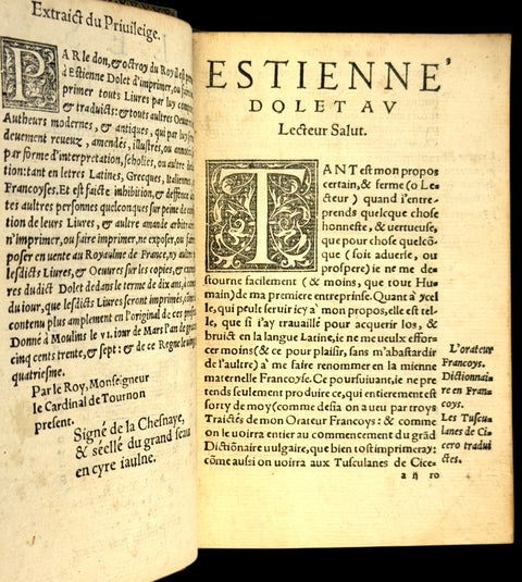Etienne Dolet - Cicero's Familiar Letters