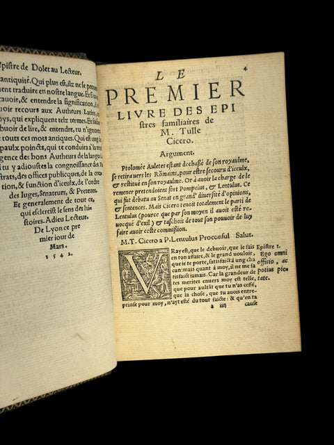 Etienne Dolet - Cicero's Familiar Letters
