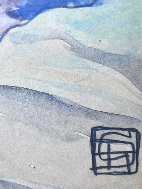 Geo Dupuis watercolour for Guilleri-Guillore