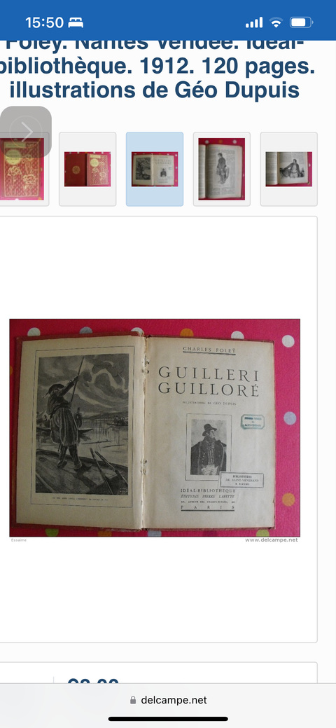 Geo Dupuis watercolour for Guilleri-Guillore