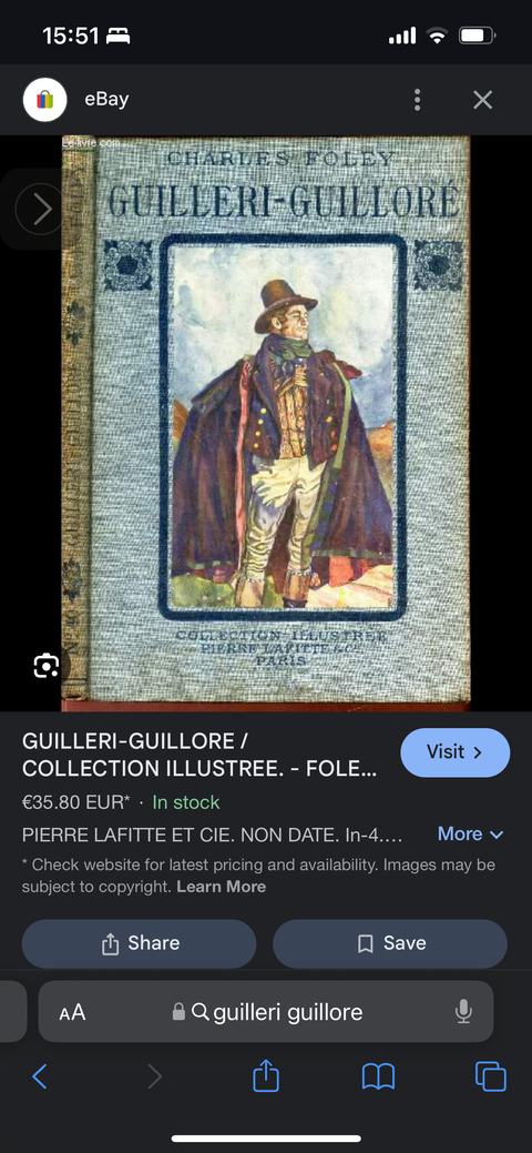 Geo Dupuis watercolour for Guilleri-Guillore