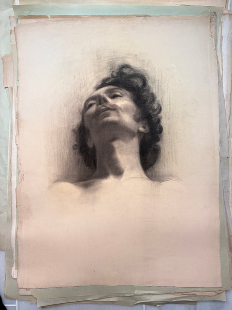 Georges Bretegnier Academic Figure Studies