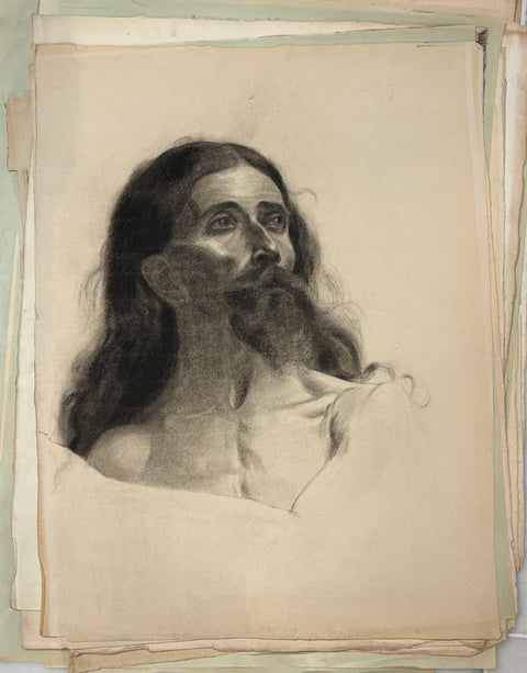 Georges Bretegnier Academic Figure Studies