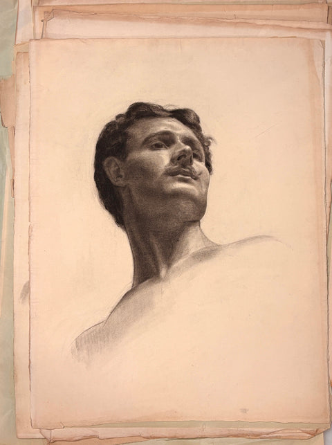 Georges Bretegnier Academic Figure Studies