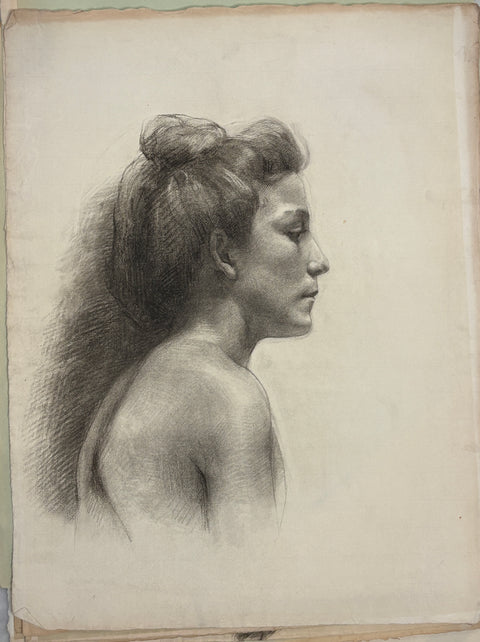Georges Bretegnier Academic Figure Studies
