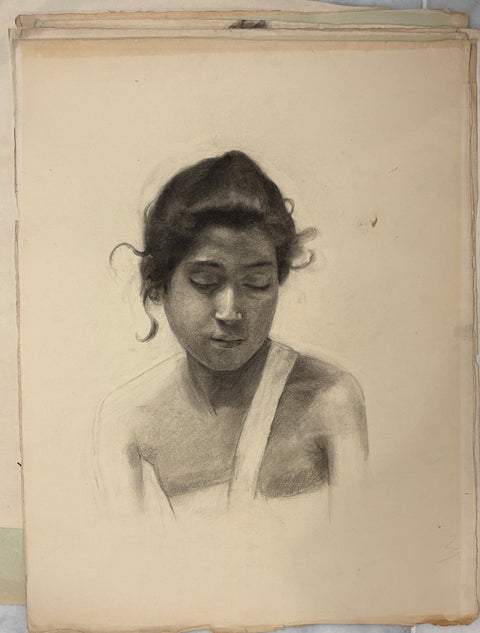 Georges Bretegnier Academic Figure Studies