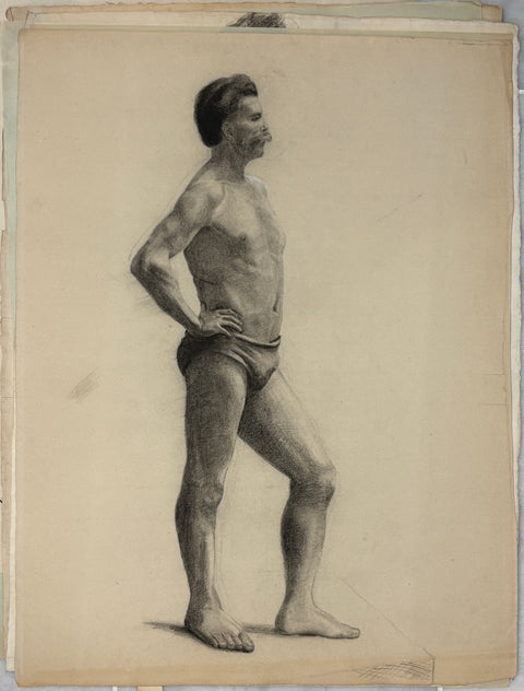 Georges Bretegnier Academic Figure Studies