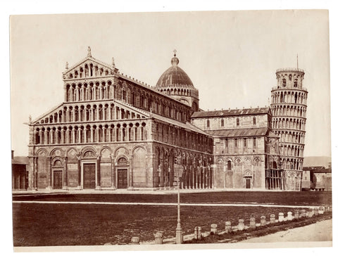 Giacomo BROGI (1822-1881) Pisa, il Campanile e il Duomo