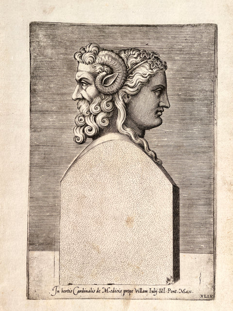 Agostino Veneziano Herm panathenaic