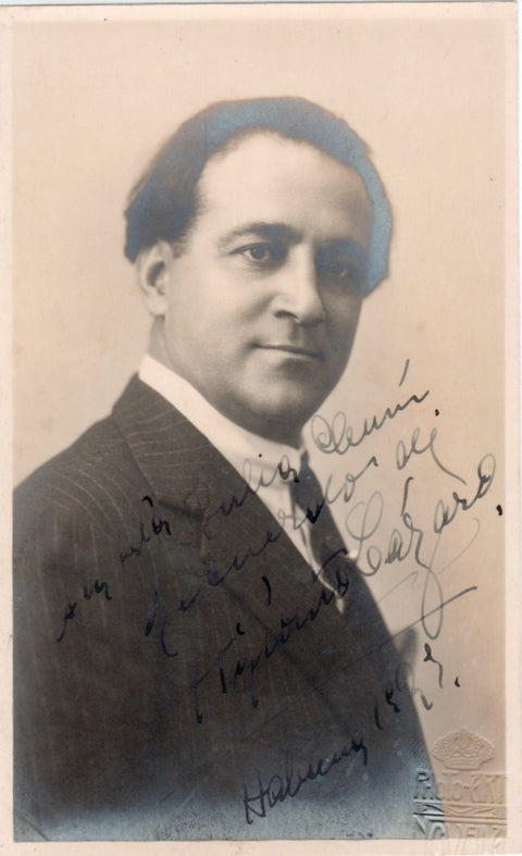 Lazaro, Hipolito signed photograph