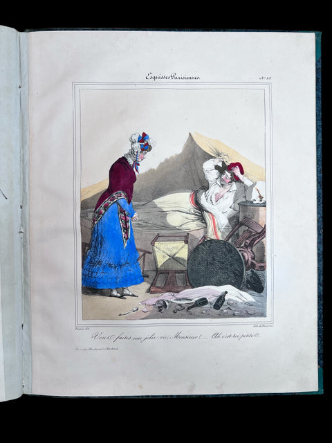 Collection of Hand-Coloured Lithographs