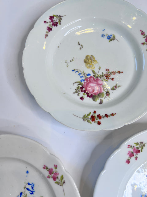 8 Swiss Nyon porcelain