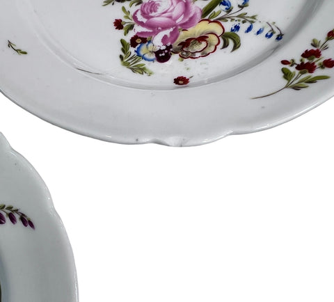 8 Swiss Nyon porcelain