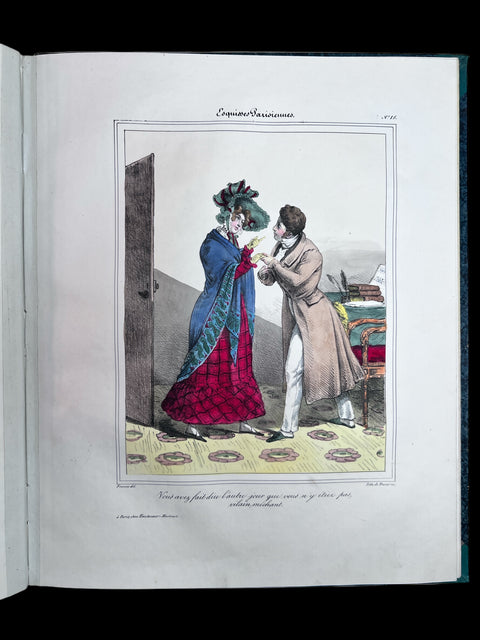 Collection of Hand-Coloured Lithographs