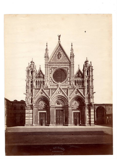 Paolo LOMBARDI(1827-1890) Duomo di Siena