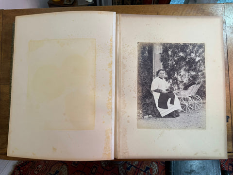 3 volumes photographic collection albumen prints