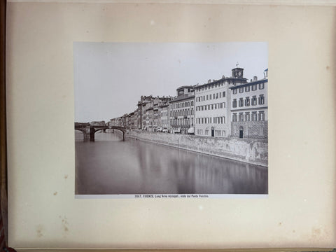 3 volumes photographic collection albumen prints
