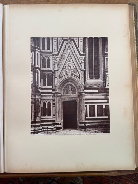 3 volumes photographic collection albumen prints