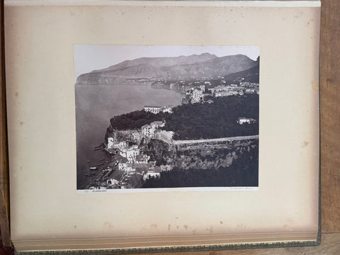 3 volumes photographic collection albumen prints