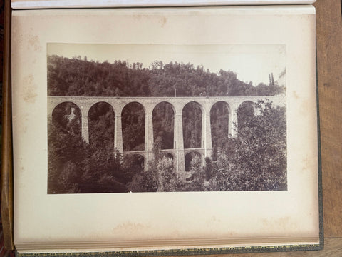 3 volumes photographic collection albumen prints