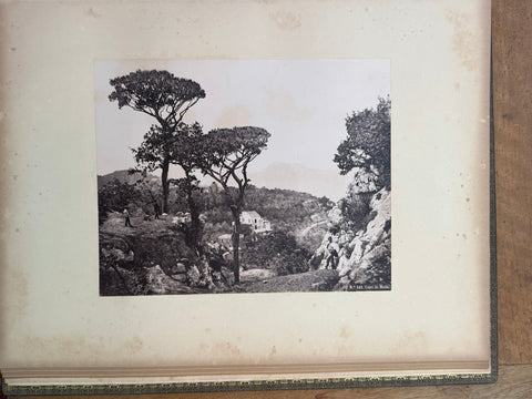 3 volumes photographic collection albumen prints