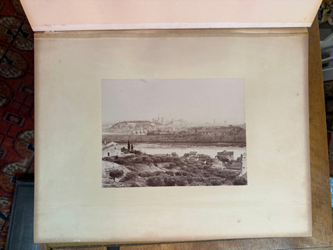 3 volumes photographic collection albumen prints