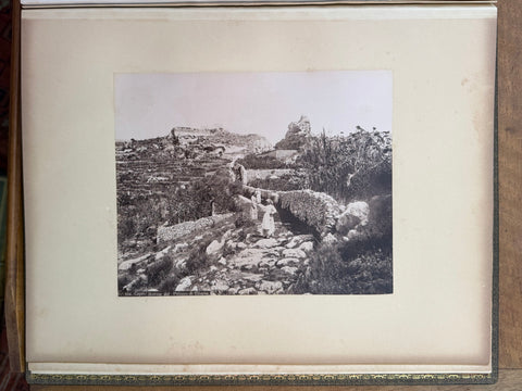 3 volumes photographic collection albumen prints