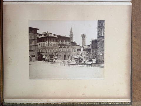 3 volumes photographic collection albumen prints