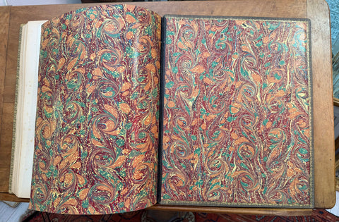 3 volumes photographic collection albumen prints