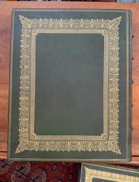 3 volumes photographic collection albumen prints