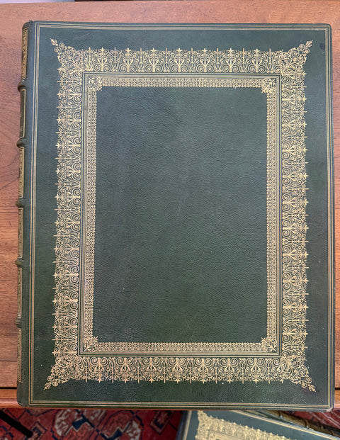 3 volumes photographic collection albumen prints