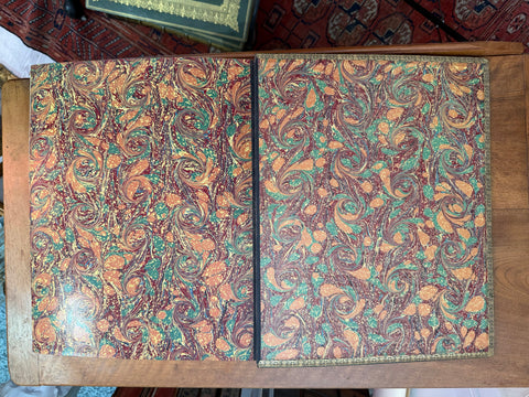 3 volumes photographic collection albumen prints