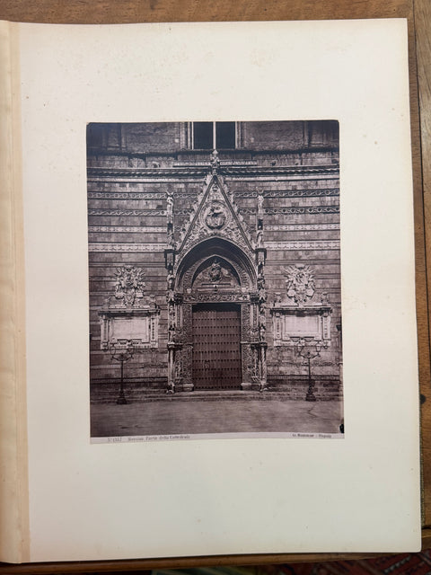 3 volumes photographic collection albumen prints