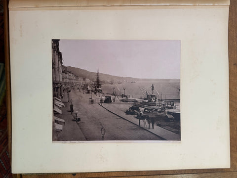 3 volumes photographic collection albumen prints