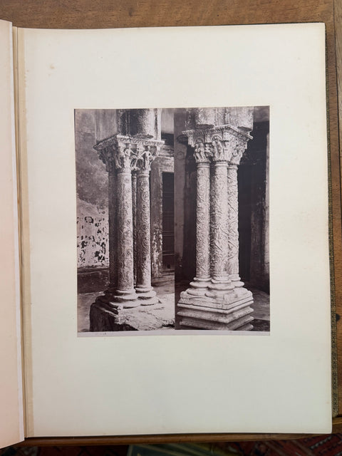 3 volumes photographic collection albumen prints