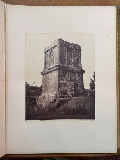 3 volumes photographic collection albumen prints