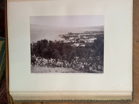 3 volumes photographic collection albumen prints