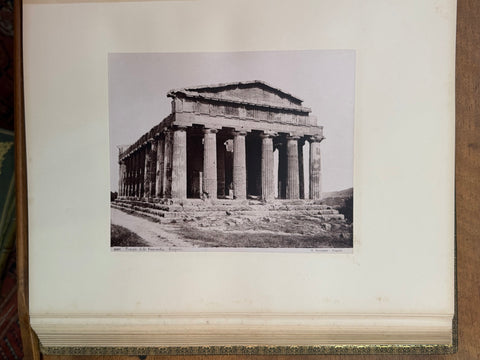 3 volumes photographic collection albumen prints