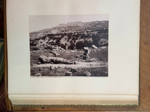 3 volumes photographic collection albumen prints