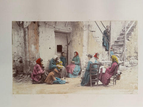 3 volumes photographic collection albumen prints