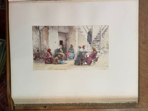 3 volumes photographic collection albumen prints