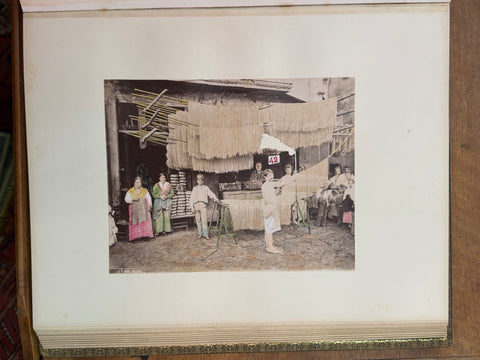 3 volumes photographic collection albumen prints