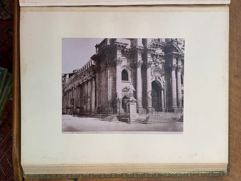 3 volumes photographic collection albumen prints