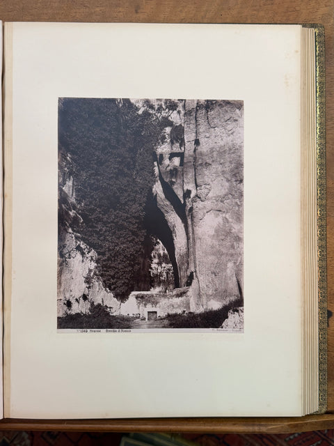 3 volumes photographic collection albumen prints
