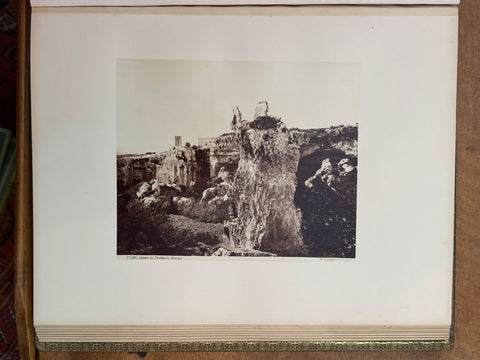 3 volumes photographic collection albumen prints