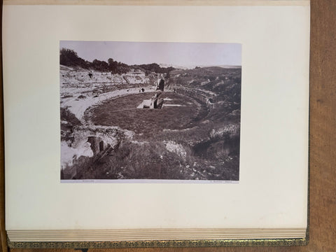 3 volumes photographic collection albumen prints