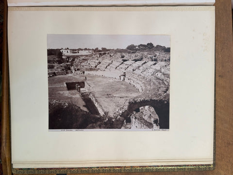 3 volumes photographic collection albumen prints
